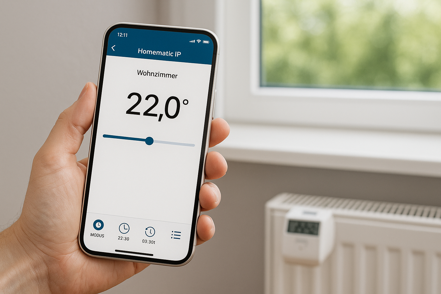 Homematic IP App-Steuerung