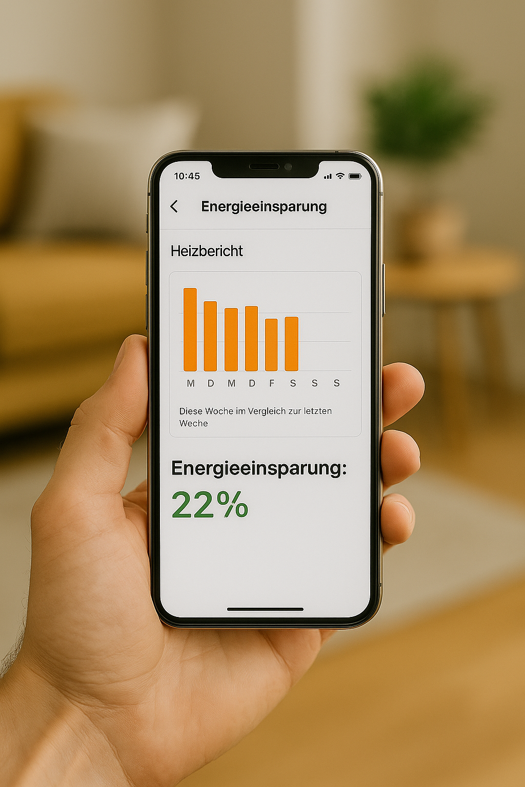 Energieverbrauchsanalyse über App