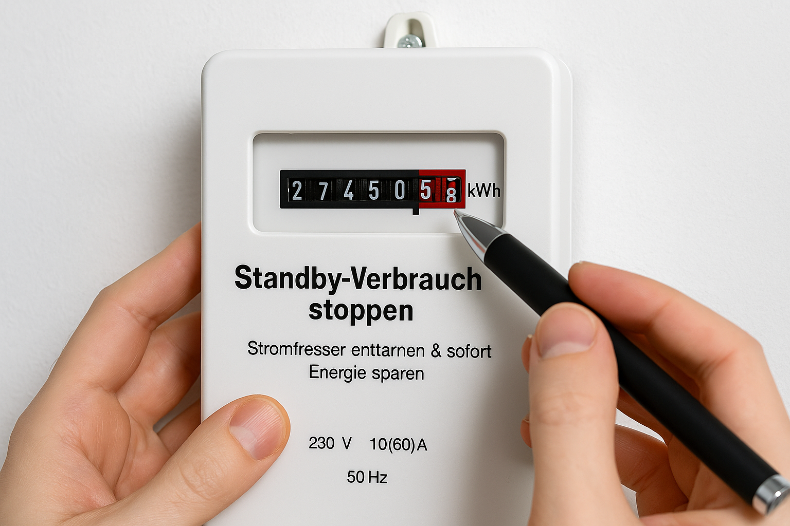 Stromzähler ablesen