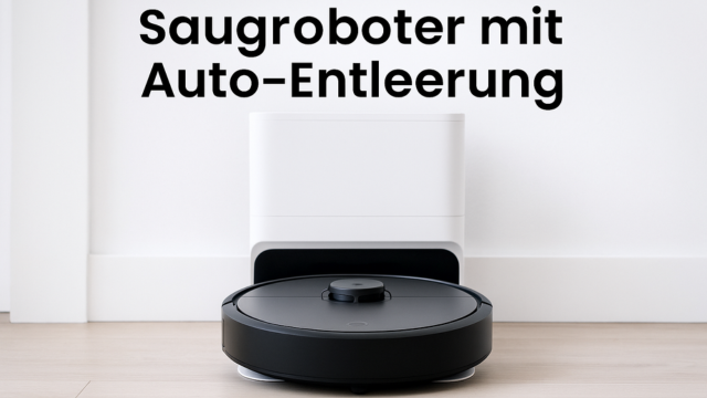 Saugroboter mit Auto-Entleerung